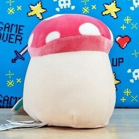 Squishmallow Malcolm the Mushroom 5" 2021 UltraSoft Stuffed Animal Plush NWT - Picture 3 of 12